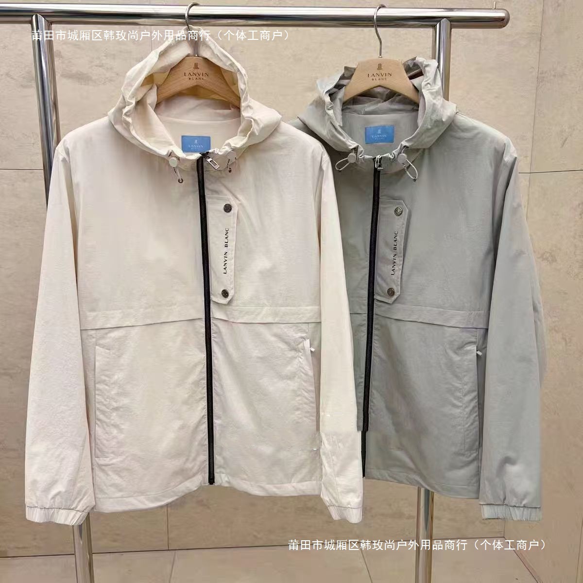 25 New Golf Men's Long-Sleeved Hooded Jackets, Fashionable and Versatile Casual Sports Tops, Windproof Trendy