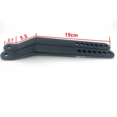 Hanger Modification Link Bent Fastening – Motorcycle frame - a-pair-of-d-style-side-case-adapters
