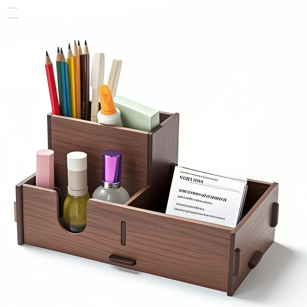 Talápices con múltiples rejillas, caja almacenamiento ma ra, papelería creativa diy, estante escritorio, oficina cajón