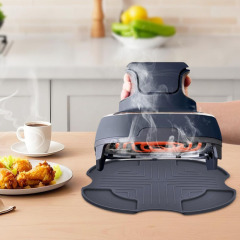 国境を越えた新製品 Ninja Crispi エアフライヤー シリコン断熱マット カウンタートップ耐熱マット エアフライヤー アクセサリー