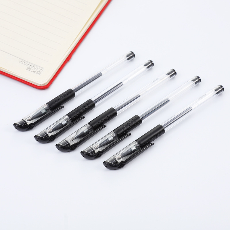 Suministros de papelería al por mayor, bolígrafos de escritura, bolígrafos de gel para estudiantes, bolígrafos coreanos bonitos a base de agua, bolígrafos negros para firmas, transfronterizos
