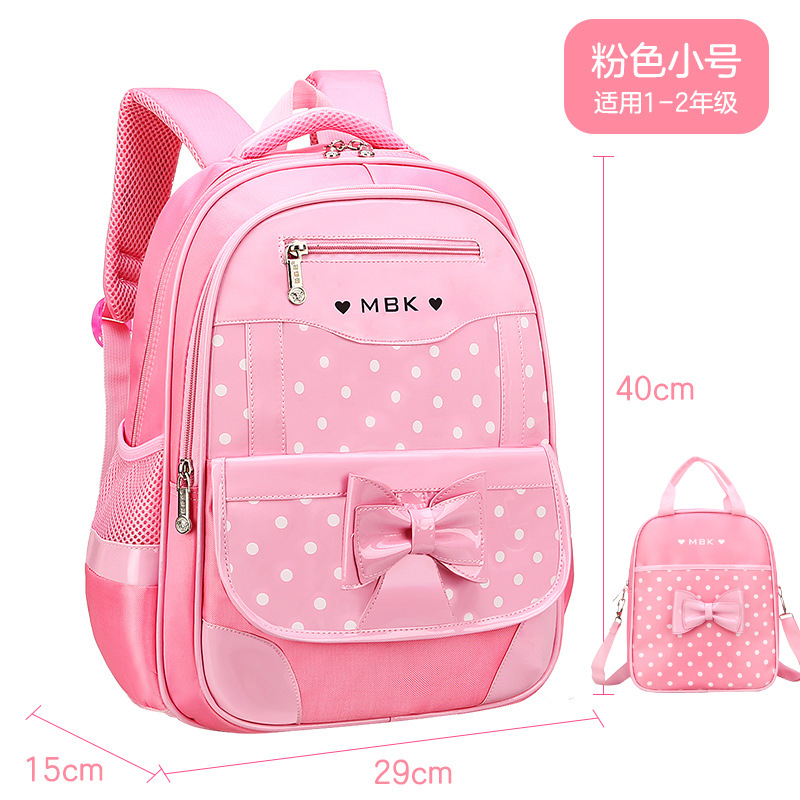 Mochila coreana para estudiantes de primaria de onda 1 - 3 - 5 - 6 grados varilla de tracción para niños 6 - 9 - 12 años mochila de hombro para reducir la carga