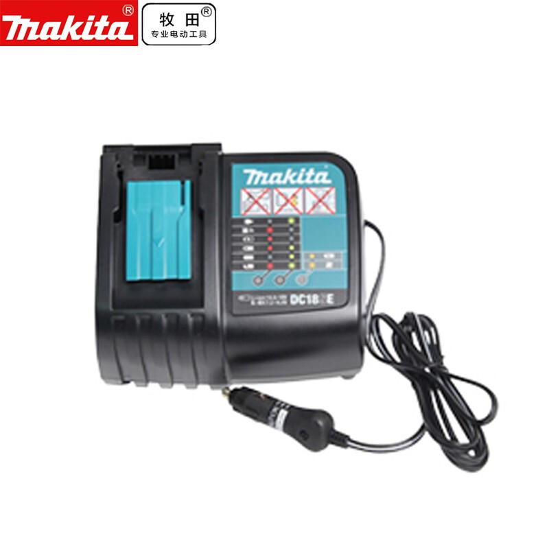 牧田/MAKITA 原装18V通用锂电池车载充电器194621-9 DC18SE