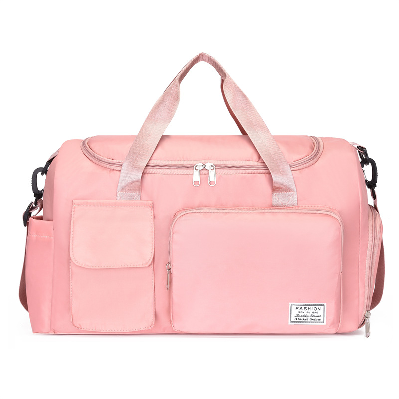 Bolsa de gimnasio para natación y Yoga, bolsa de maternidad repelente al agua de gran capacidad, bolsa de viaje con separación de ropa seca y húmeda, novedad de 2025