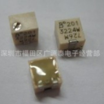 原装BOURNS 贴片多圈电位器3224W-1-100E 贴片可调电阻3224W 10欧