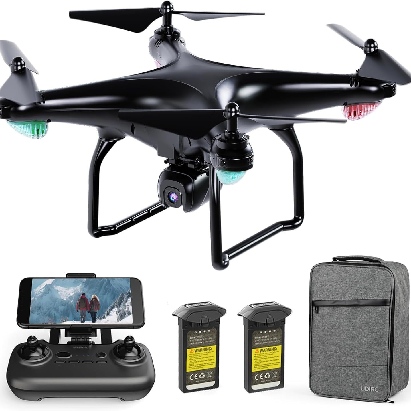 Helicóptero de control remoto transfronterizo X6 Spirit Helicóptero de control remoto de cuatro ejes con cámara de larga duración modelo aéreo resistente a caídas