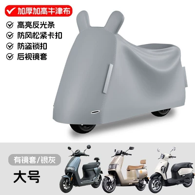 Suitable for Yadi electric car — Other Electric Vehicle Accessories - universal-large-car-silver-5xl