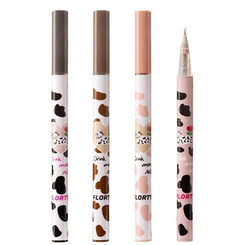 Flortte/Flortte Eyeliner Pen, Super Fine Liquid Eyeliner, Long-Lasting and Smudge-Proof, Popular Eyeliner Pen