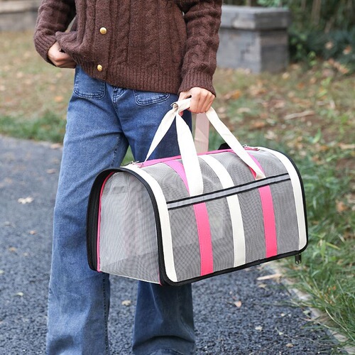 Cat backpack outdoor portable single-shoulder breathable crossbody hand-held bag pet lightweight space capsule cat and dog outdoor backpack