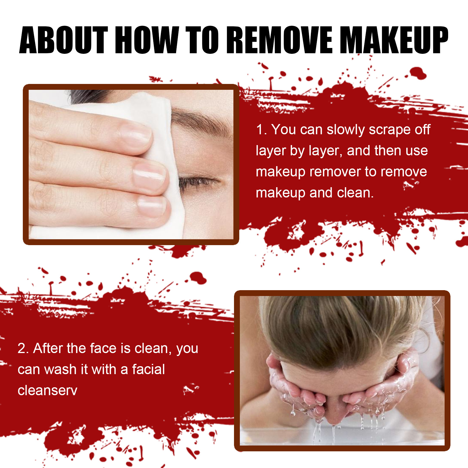 EELHOE Halloween Wachs Plasma Set Narbe Horror Atmosphäre Party Make-up Requisiten_voghion.com