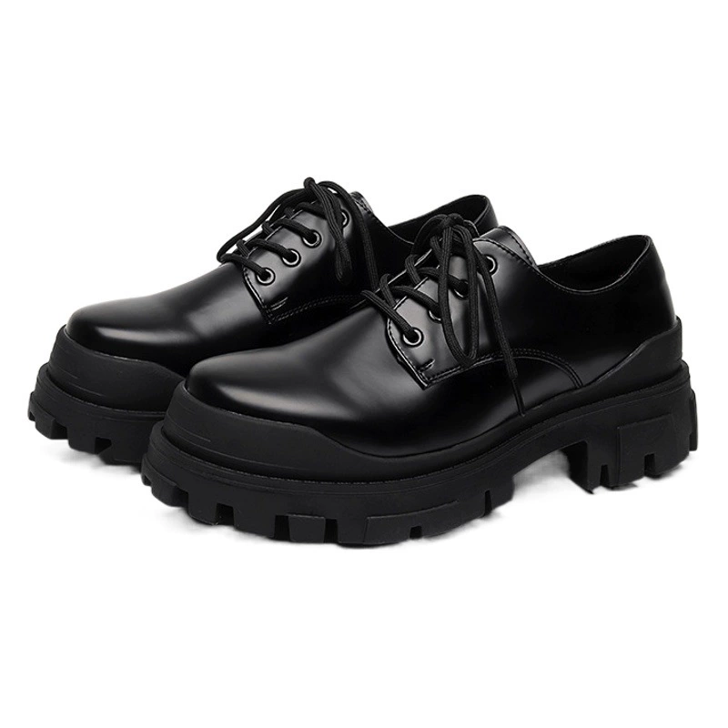 Повседневная Маленькая кожаная обувь, мужская летняя в британском стиле, 2023, новое Повседневное платье, Свадебная обувь для жениха 59015-R