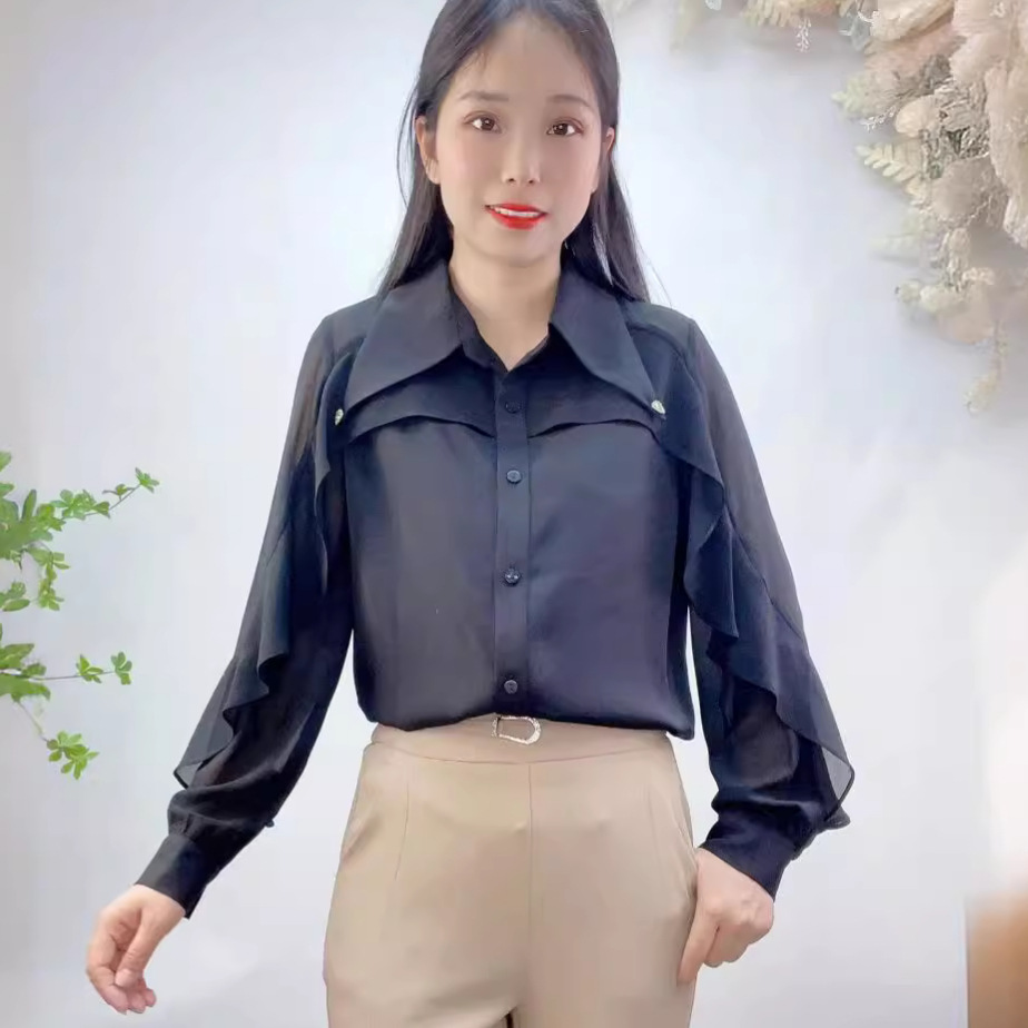 Velvet Shirt Side View