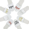 Wedding pajamas party pull plush cloth slippers BRIDESMAID hot vaguary hotel disposable supplies