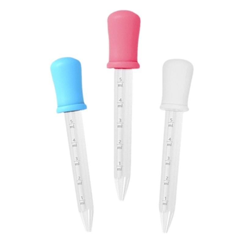 All-In-One Baby Liquid Dropper Feeder, Anti-Choking Water Feeding Device for Newborns, with Scale for Feeding Medicine