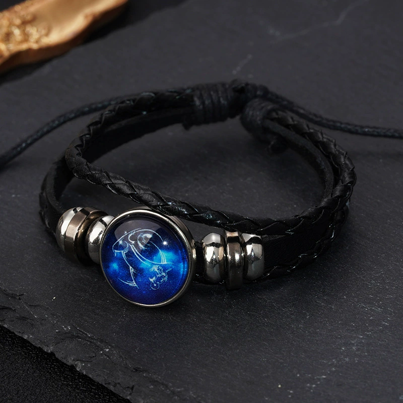 Текстовый знак зодиака, аксессуар ручной работы, бисер bracelet для любимого, Aliexpress, европейский стиль