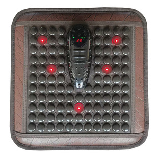 Amethyst Photon Energy Moxibustion Heating Cushion Kegel Massage Hot Compress Tourmaline Jade Warm Negative Ions