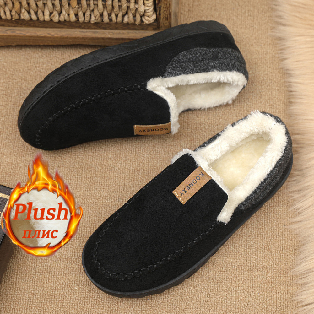 2025 Dropshipping Large Size Foreign Trade Outdoor Travel Shoes Shein Aliexpress Independent Site Pinduoduo Cross-Border Wholesale Men's Cotton Shoes