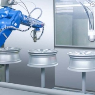 Source Manufacturer Customized Wheel Hub Spray Wire Body | Wheel Hub Spray Powder/Paint Assembly Line Robot Spray