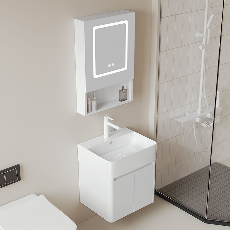Cuarto de baño lavabo pequeño apartamento estrecho pequeño panal combinación ultra estrecho de cerámica cuenca integrada