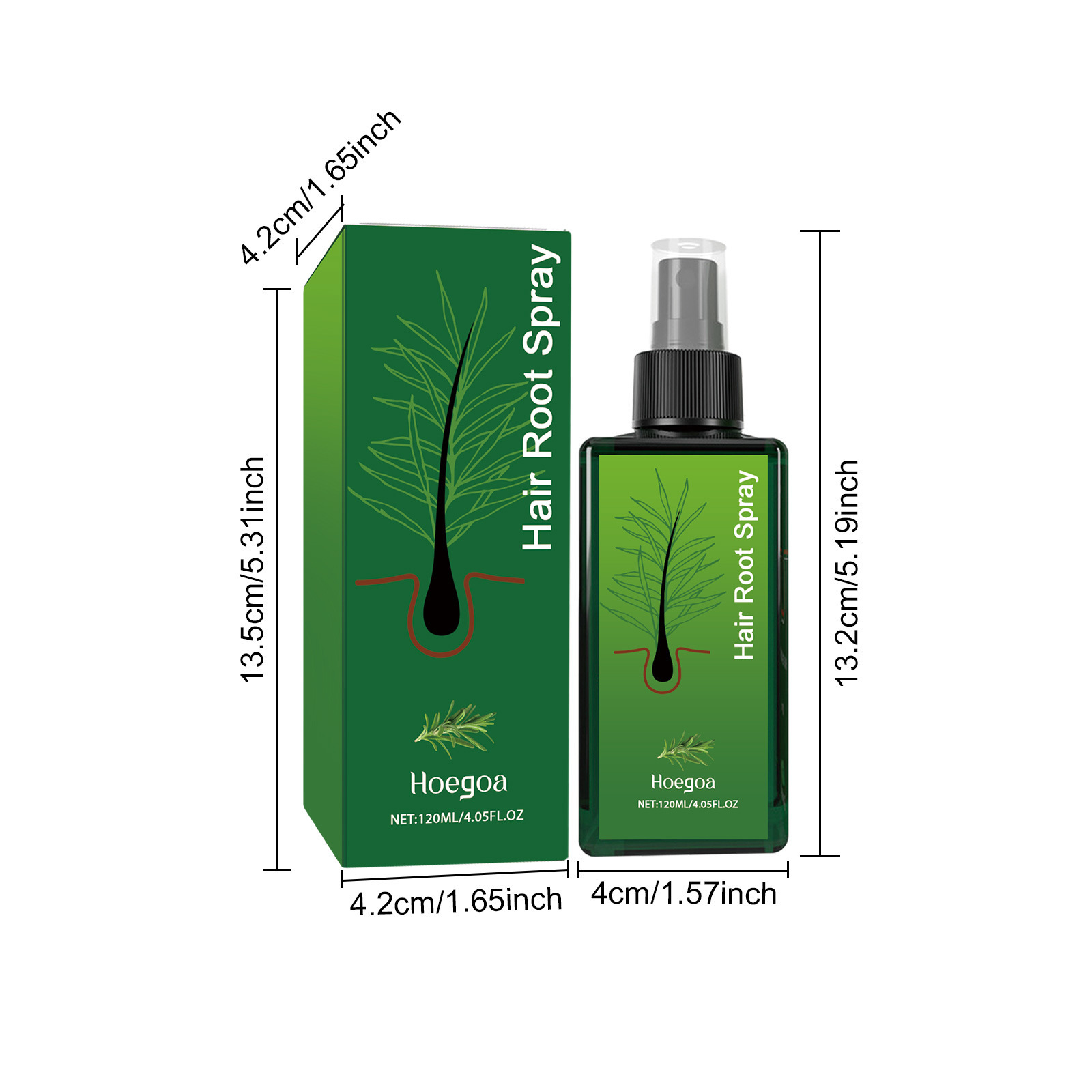 Rosemary Dense Hair Essential Oil Spray