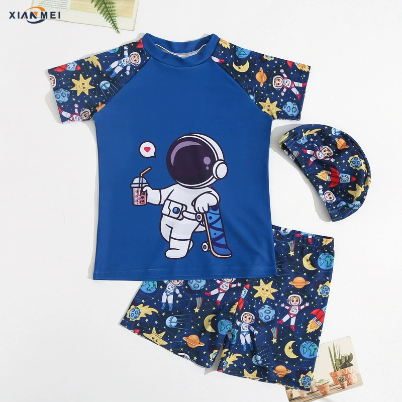 Children's split swimwear for boys, trousers, custom-made, for teenagers