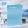 Simple English style information book - blue (30 pages)