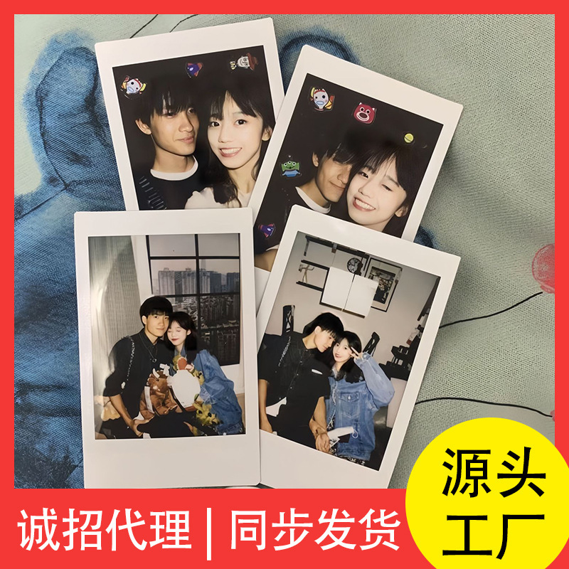 Photo Printing High-Definition Printing 3inch 4inch Polaroid Selfie DIY Retro Style Polaroid Style