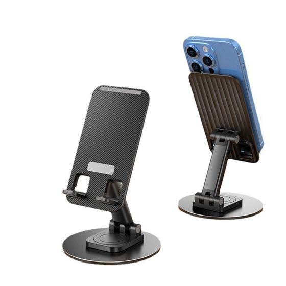 Mobile phone alloy desktop stand live photo multifunctional rotatable lifting folding flat universal lazy stand
