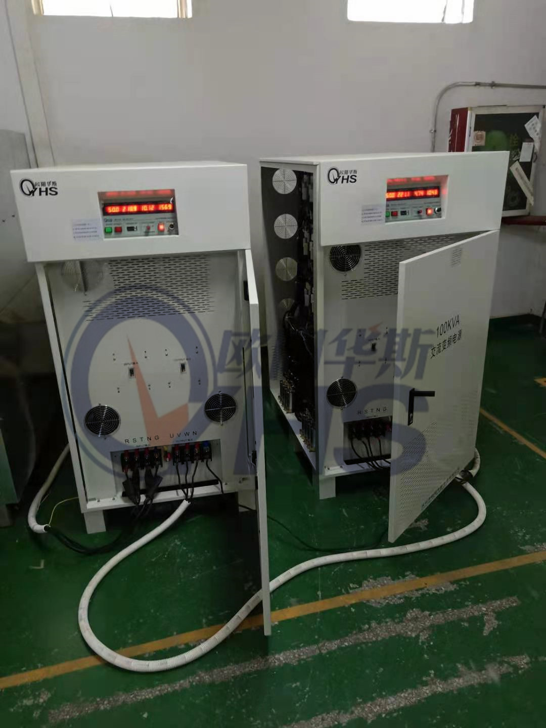����100KVA��Ƶ��Դ������̨��һ̨�����Ͼ���һ̨�����人