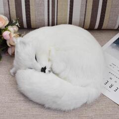 高級シミュレーション狐白狐寝狐癒し系萌え物は女の子に友達のアイデアプレゼントをプレゼントします。