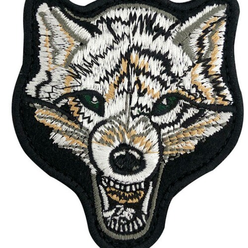 Tiger cloth patch embroidered peanut manufacturer, personalized computer logo embroidered patch cloth patch making and processing factory