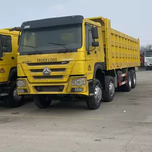 Howo 6X4 371 at gücü, mədən arxa boşaltma, səkkiz təkərli yük maşını