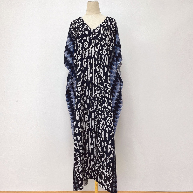 2022 nueva Europa y América blusa de playa impreso traje vacaciones vestido bikini camisa protección solar 5D196