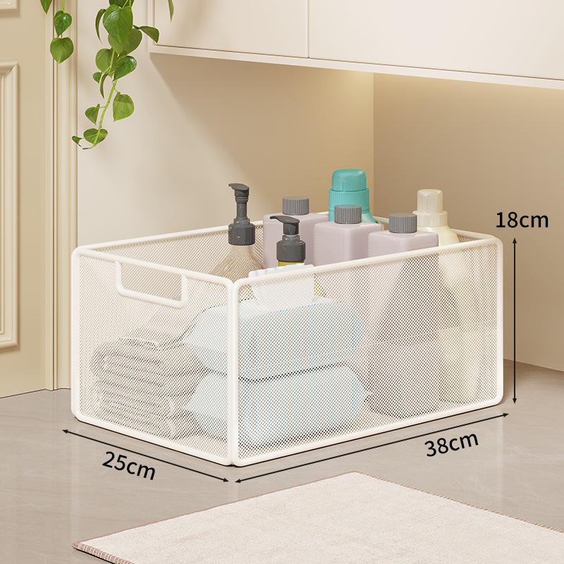 Carrito Cesta para Ropa Sucia de Hierro, Móvil, para Baño