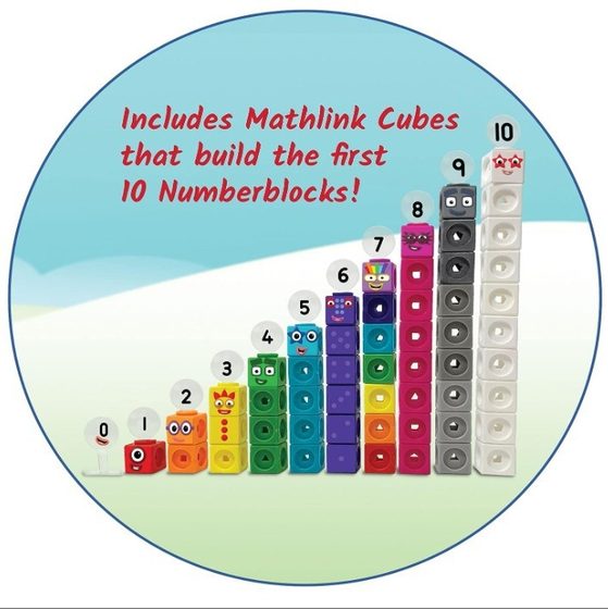 Enlightenment Mathematics Building Blocks mathlink numberblocks Numerology Building Blocks Enlightenment Teaching 1-10 US Edition