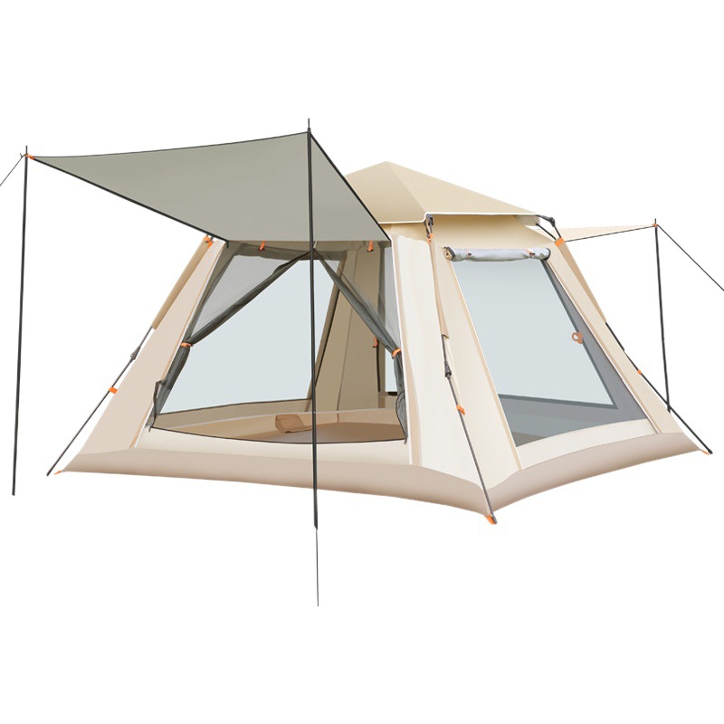 Carpa al aire libre, engrosamiento automático, apertura rápida, parque a prueba de tormentas, camping al aire libre, cuenta plegable portátil, protector solar