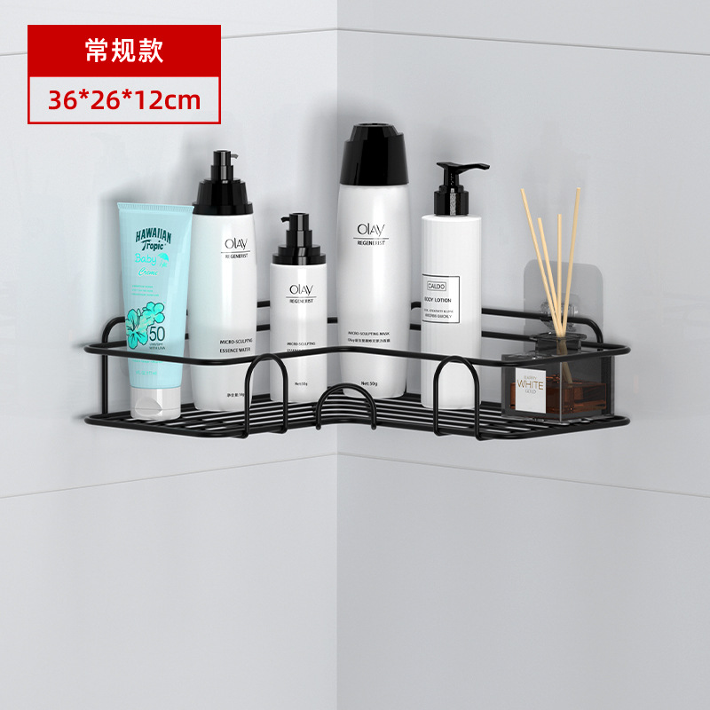 Baño Rack de almacenamiento Punch-libre montado en la pared baño Baño pared triángulo lavabo baño almacenamiento