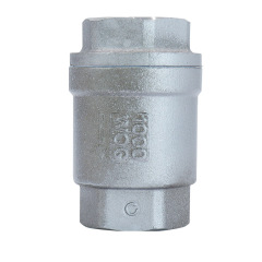 201/304 stainless steel vertical check valve H12 threaded internal thread spring check valve