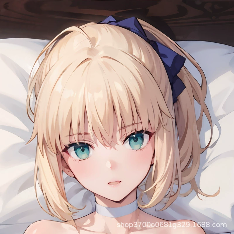 FGO SABER подушка-игра 2D периферия длинный двусторонний чехол для подушки боковой для шеи у кровати