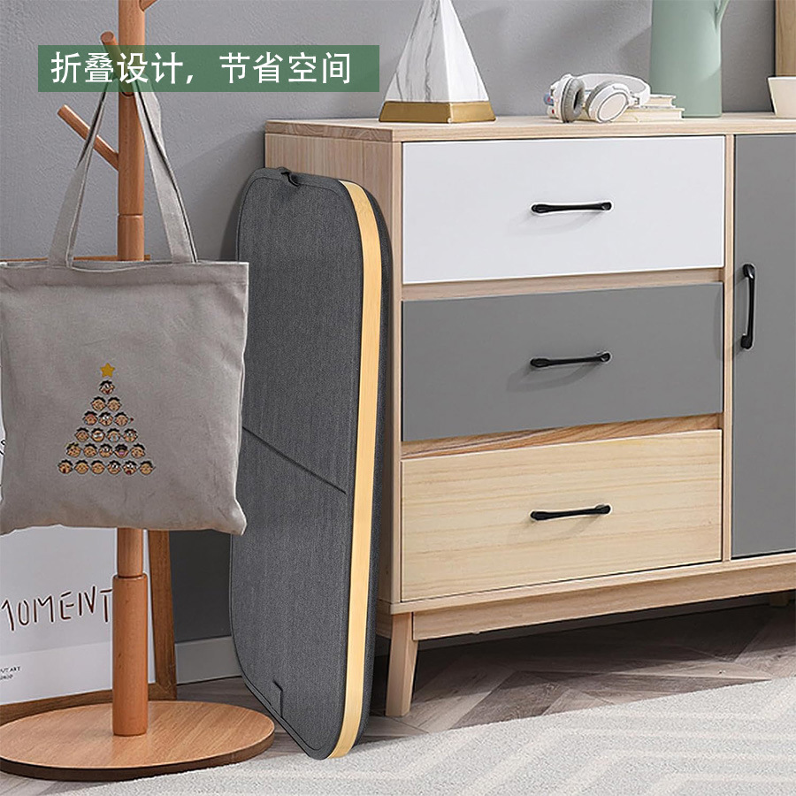 Gran 160L con 2 anillos de hierro bolsa interna desmontable cesta de ropa sucia cesta de almacenamiento de ropa sucia cesta de almacenamiento de juguetes