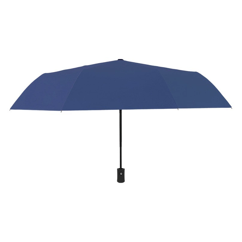 Рекламный зонт с индивидуальным логотипом, однотонный деловой зонт для мужчин и женщин, автоматический зонт от солнца с автоматическим открыванием и закрыванием, оптовая продажа