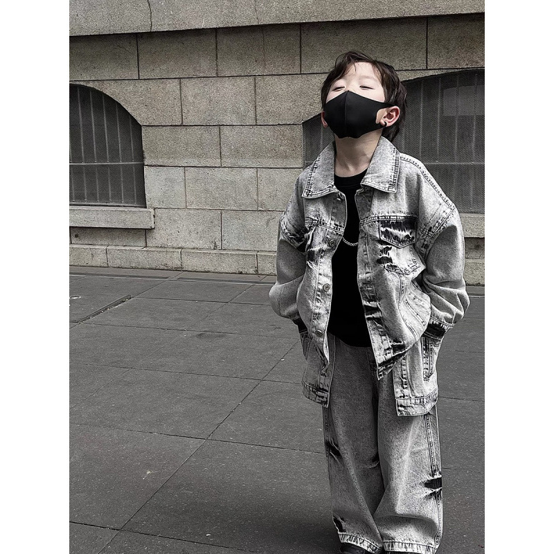 Autumn denim set for boys