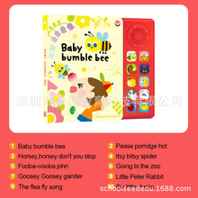 跨境儿童早教点读教科书 幼儿学习英语发音全套教材单本有声书