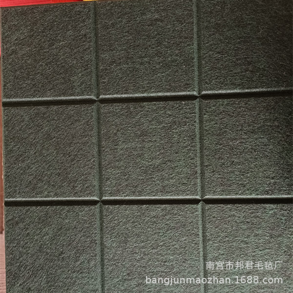 9mm grueso fieltro etiqueta de la pared nueve rejilla tablero de mensajes de Kindergarten trabaja tablero de exhibición de color DIY foto de la pared de fondo