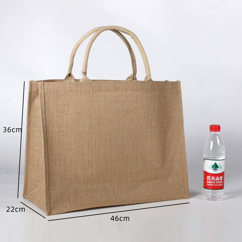 Bolsas de lino personalizadas en el sitio, logotipo impreso sin impresión, bolsas de lino al por mayor, bolsas de compras de regalo de boda