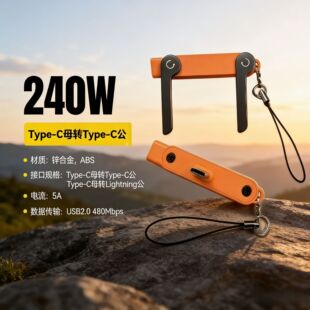 ���S���l�ۯB֧���D�Q�^240W����֙Cȫ����Type-C����һ�D�Q��