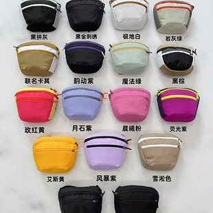25 Spring and Summer New Couple Men and Women Casual Crossbody Commuter Chest Bag Sports Shoulder Crossbody Bag Riding 2L Waist Bag