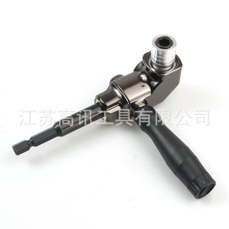 拐弯万向螺丝刀批头拐角器转弯螺丝刀电钻90度拐弯电动转角螺丝刀