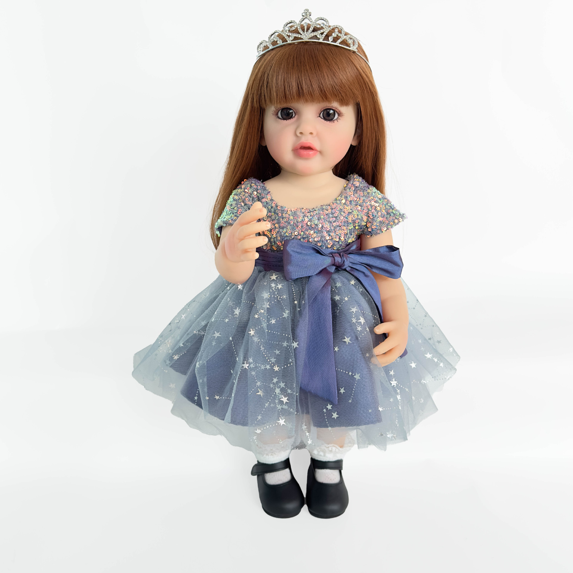 NPK 55cm pegamento completo simulación muñeca reborn Betty transfronteriza e-commerce suministro entrega de una sola pieza