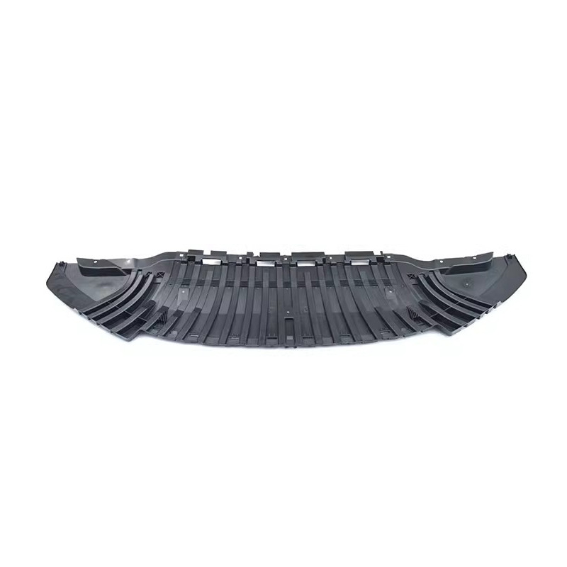 Applicable to 15-17 Audi A8LS8 front lip front bumper guard silver trim black chin front deflector